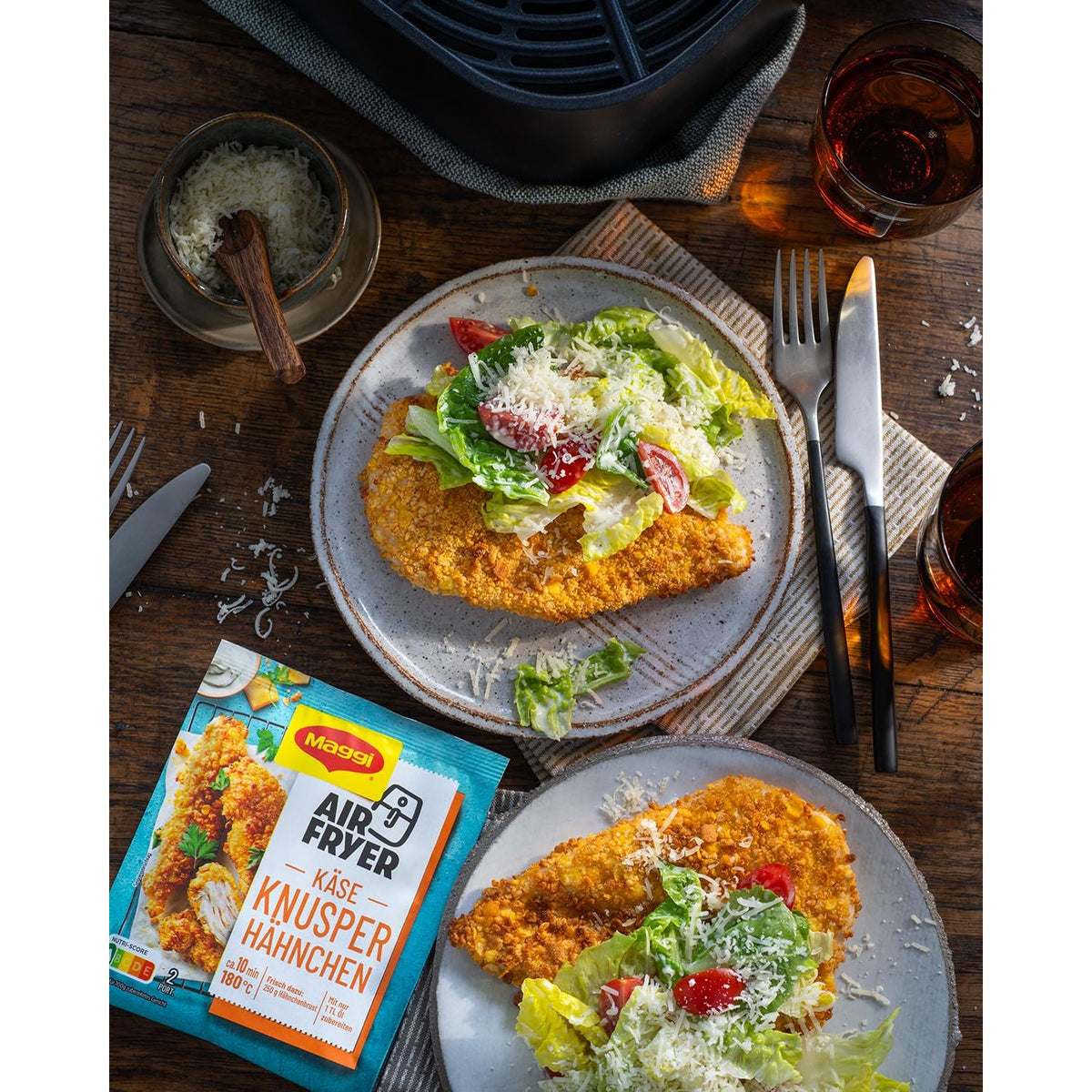 MAGGI FIX Poulet croustillant au fromage pour friteuse à air chaud