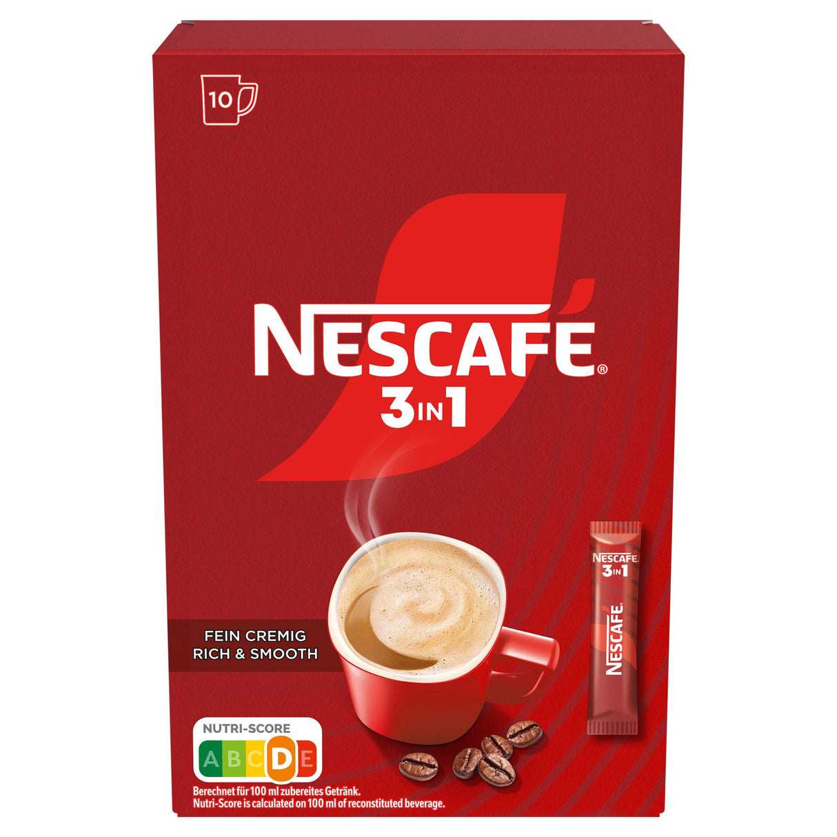 Nescafé 3in1 Classic Löskaffee Sticks