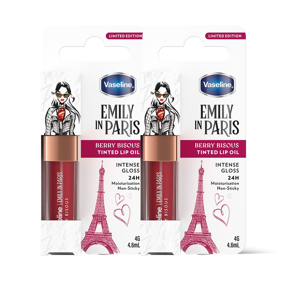 Vaseline x Emily in Paris Lip Oil Limited Edition