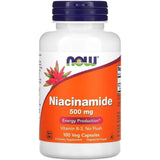 Now Foods Niacinamide 500 mg