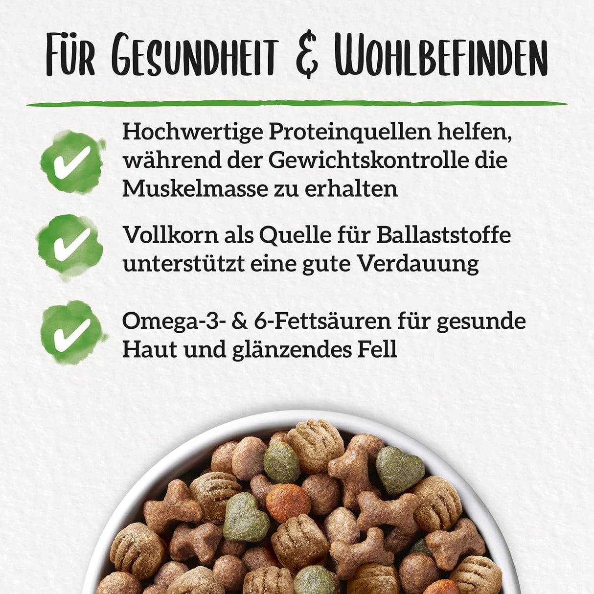 BENEFUL Wohlfühlgewicht Trockenfutter mit Huhn und Gemüse