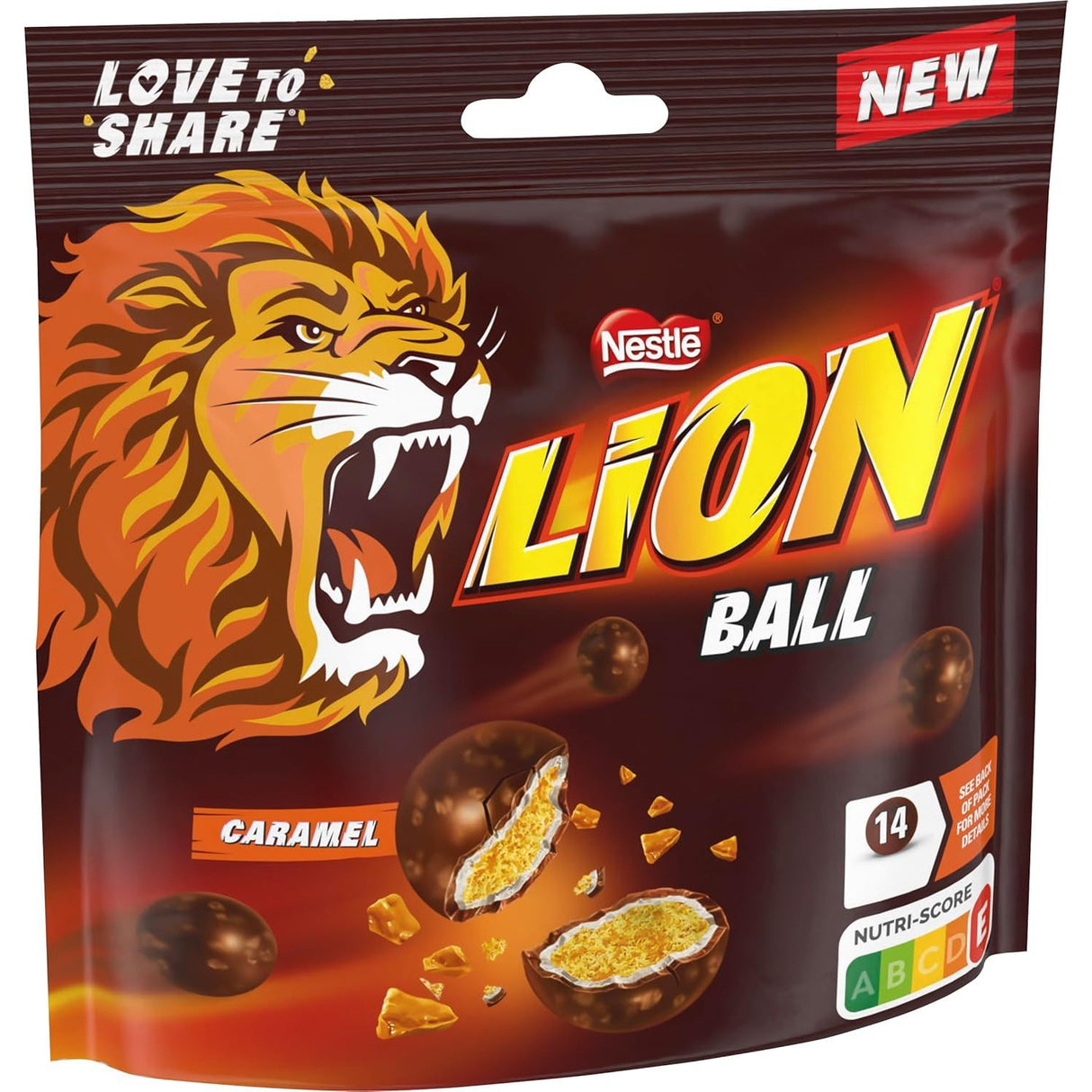 Lion Ball Karamell