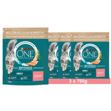 PURINA ONE BIFENSIS Adult Katzenfutter trocken, reich an Lachs