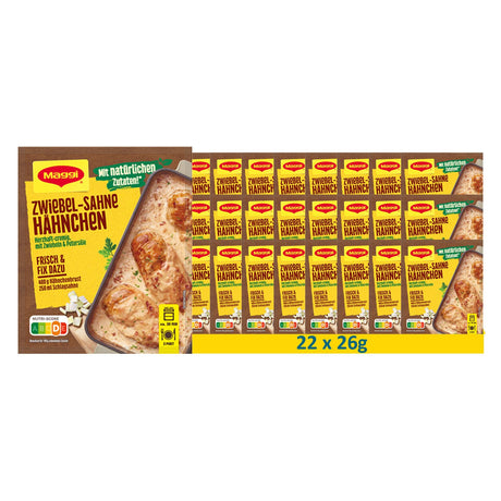MAGGI FIX Zwiebel Sahne Hähnchen