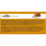GOURMET Gold Raffiniertes Ragout Katzenfutter nass, Sorten-Mix, 8er Pack à 85g Dose