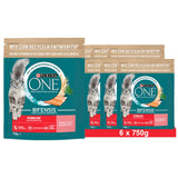 PURINA ONE BIFENSIS STERILCAT Katzenfutter trocken für sterilisierte Katzen, reich an Lachs