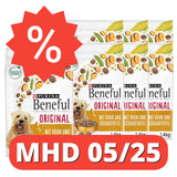 BENEFUL Original mit Huhn und Süßkartoffel Hundetrockenfutter 1,4kg Beutel [MHD 05/25]