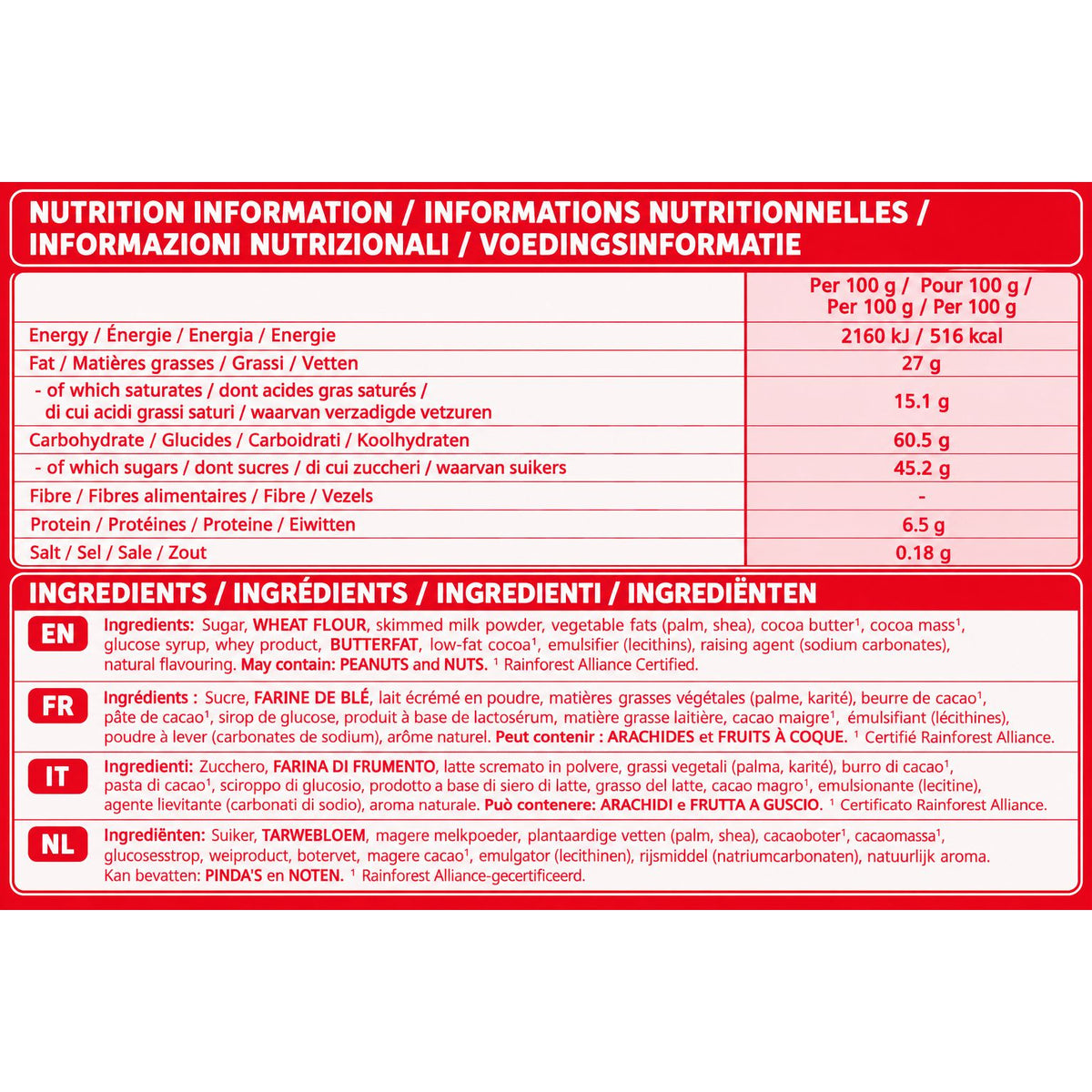 KitKat Chunky Classic Schokoriegel 24er Pack