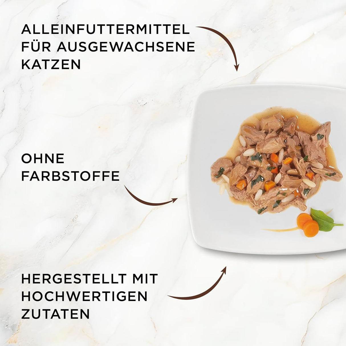 Gourmet A la Carte mit Hochseefisch, Lachs, Truthahn und Ente