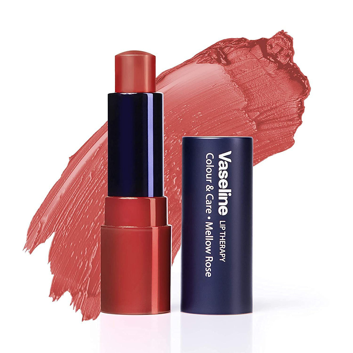 Vaseline Lip Therapy Mellow Rose | Baume à Lèvres | Miel de Manuka et Beurre de Karité | Colorants 100% naturels