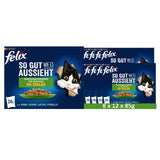 FELIX So gut wie es aussieht Katzenfutter nass in Gelee mit Gemüse, Sorten-Mix
