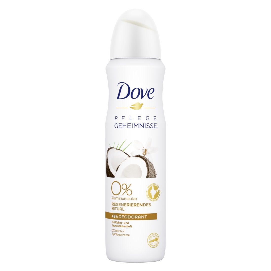 DOVE „Kokos Love“ Kleine Auszeit Kokos und Mandel, Geschenkset für Frauen mit Feuchtigkeitspflegeöl, Handcreme, Bodylotion, Deodorant und Haarband