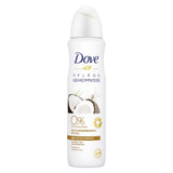 DOVE Petite Pause, Coco et Amande, Set Cadeau avec Crème de douche, Crème pour les mains, Lotion pour le corps, Déodorant et Bandeau consmétique
