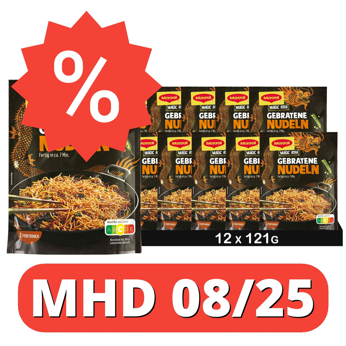 MAGGI Magic Asia Nouilles sautées [MHD 08/25]