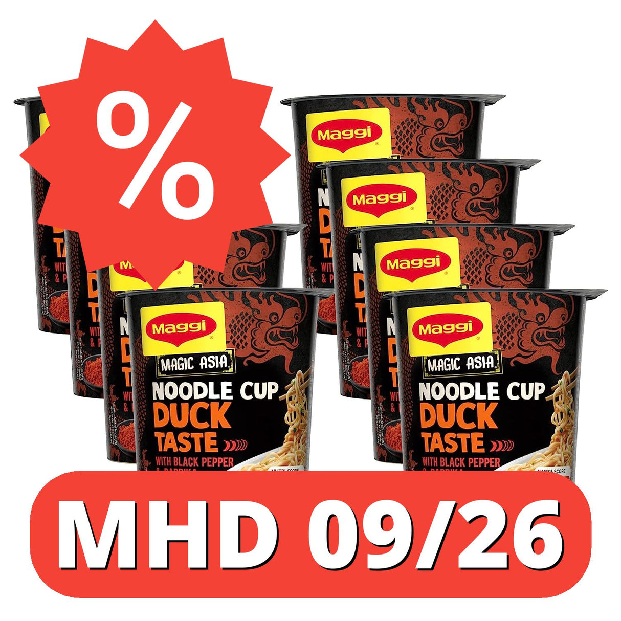 MAGGI Magic Asia Noodle Cup Duck [MHD 09/26]