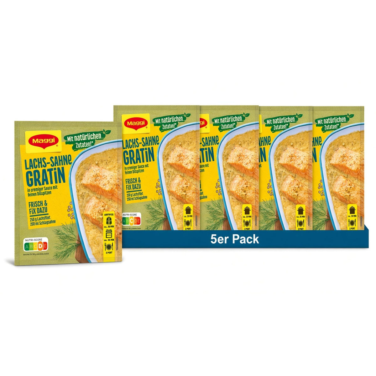MAGGI FIX : gratin de saumon à la crème
