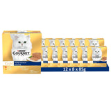 GOURMET Gold Pâté fin Nourriture pour chats humide, mélange de variétés