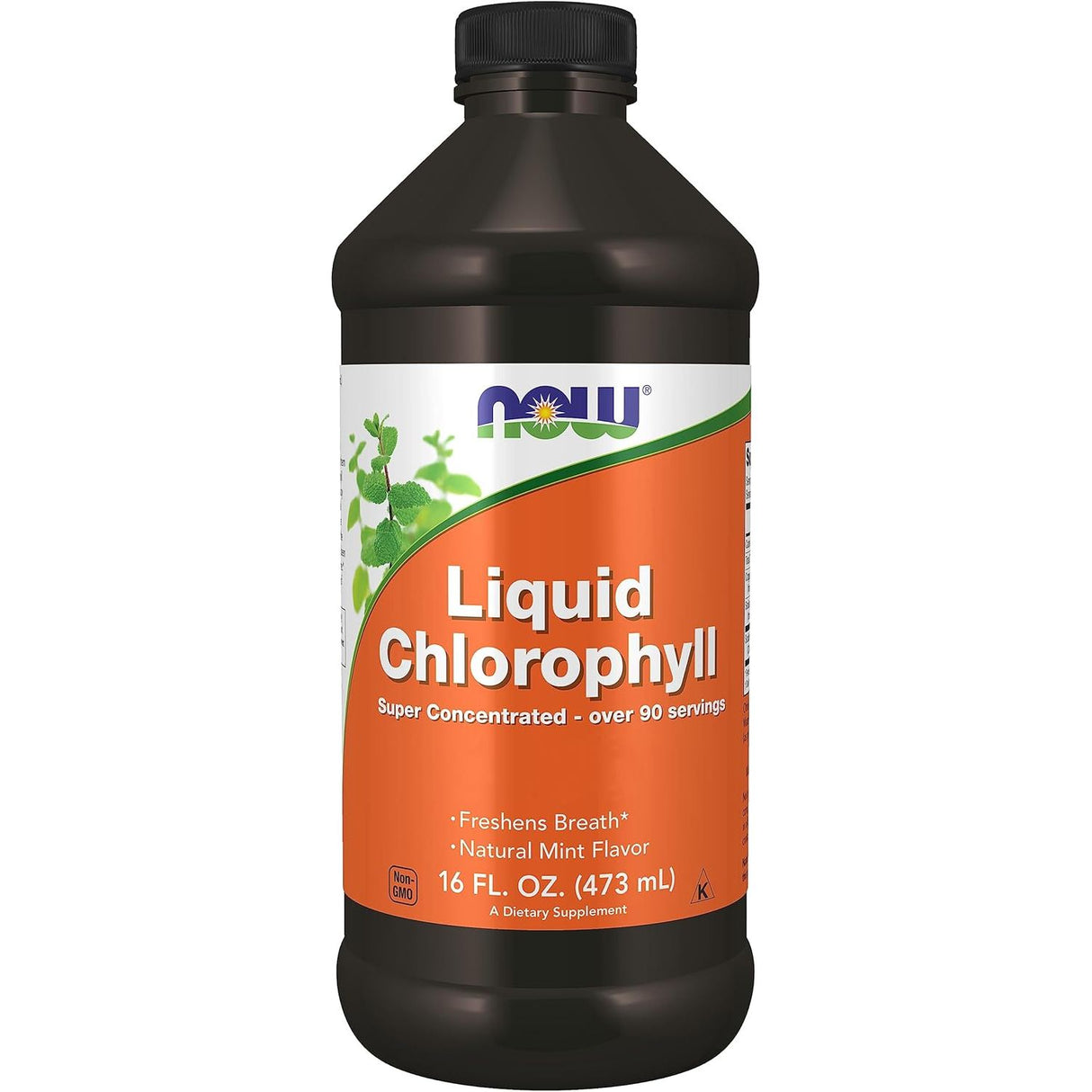 Now Foods Liquid Chlorophyll mit Minzgeschmack