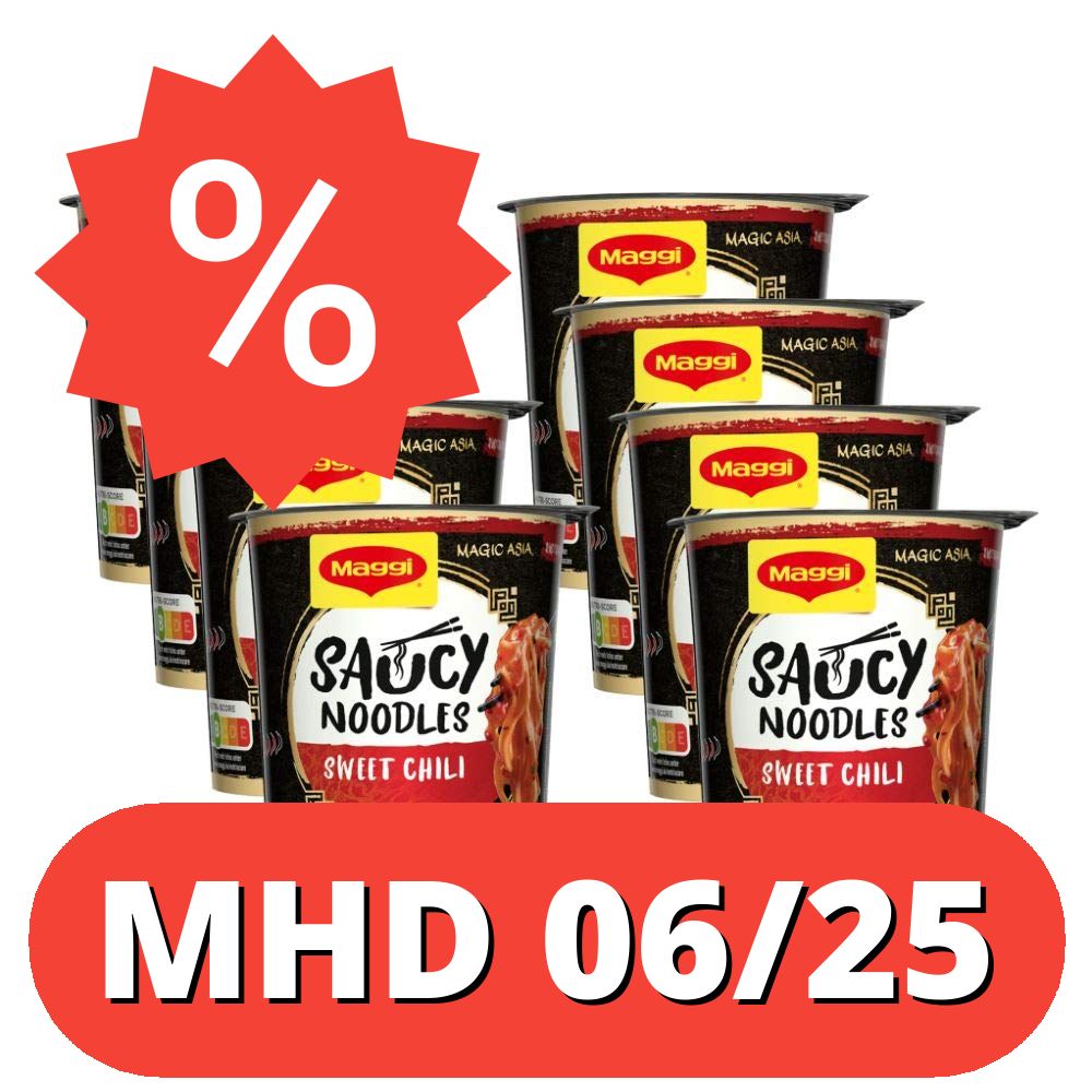 MAGGI MAGIC ASIA Saucy Noodles Sweet Chili [MHD 06/25]