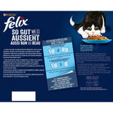 FELIX Si bon qu'il en a l'air Nourriture pour chats humide en gelée, mélange de variétés de poissons