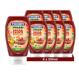 THOMY Vegane Salsa Sauce | délicieuse sauce pour grillades et burgers | parfaite pour tremper et assaisonner
