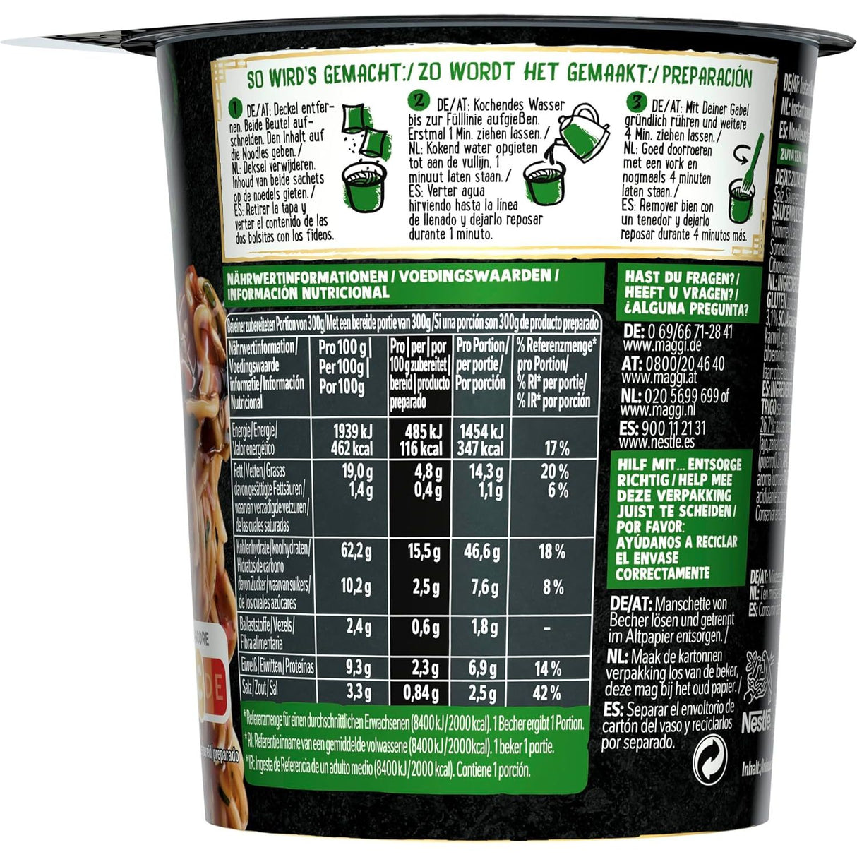 MAGGI MAGIC ASIA Saucy Noodles Teriyaki [MHD 12/25]