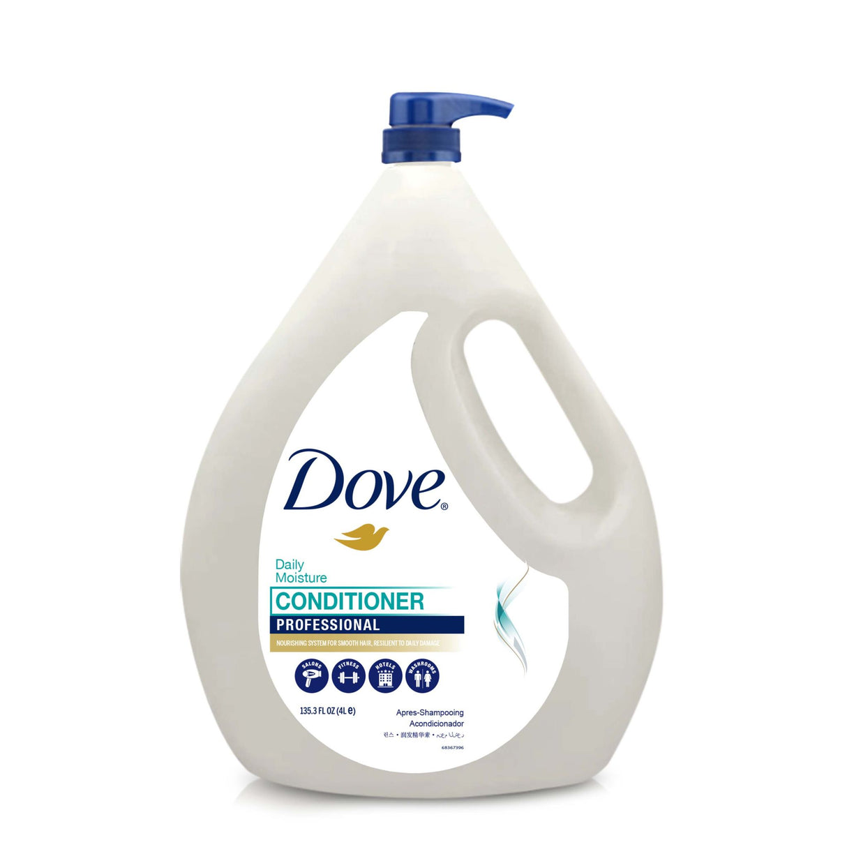 Dove Pro Conditioner | Pflegespülung | Intensive Haarpflege für den täglichen Gebrauch | Nachfüllpack