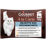 Gourmet A la Carte mit Hochseefisch, Lachs, Truthahn und Ente