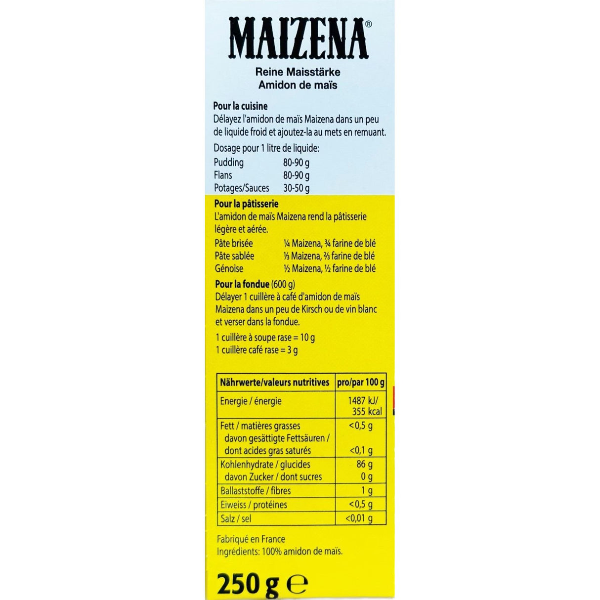 Maizena Maisstärke
