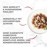 GOURMET Mon Petit Duo Katzenfutter nass, mit Fleisch und Fisch