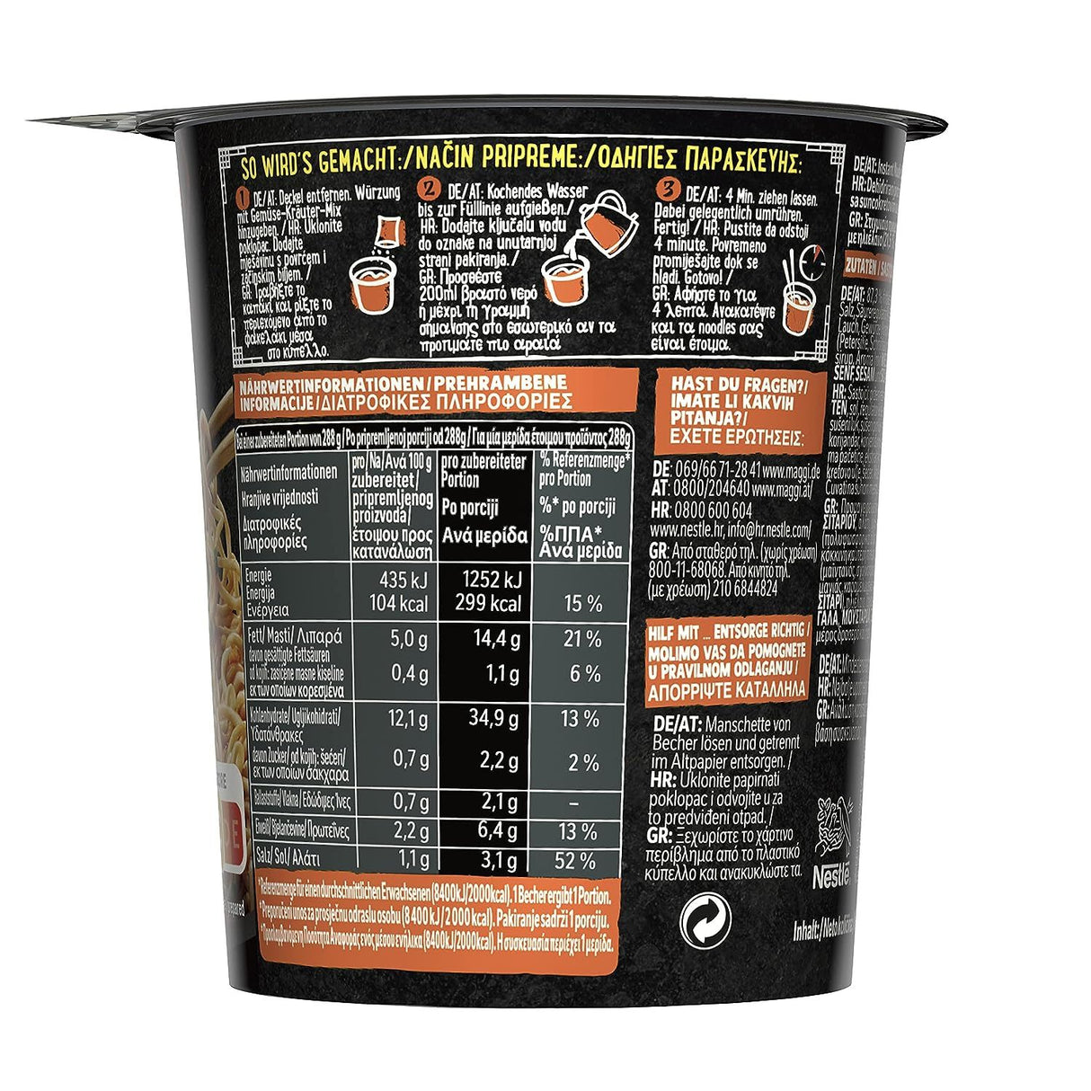 MAGGI Magic Asia Noodle Cup Duck [MHD 09/26]