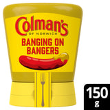 Colman's moutarde anglaise originale en flacon souple, moutarde anglaise superfine et vegane  