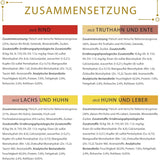 PURINA GOURMET Gold Zarte Häppchen in Sauce Katzenfutter nass, Sorten-Mix 8er Pack