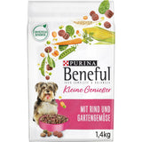 BENEFUL Kleine Genießer mit Rind Hundetrockenfutter 1,4kg Beutel [MHD 08/25]