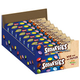 NESTLÉ Smarties® Bonbons Chocolatés, Boîte de 24 tubes