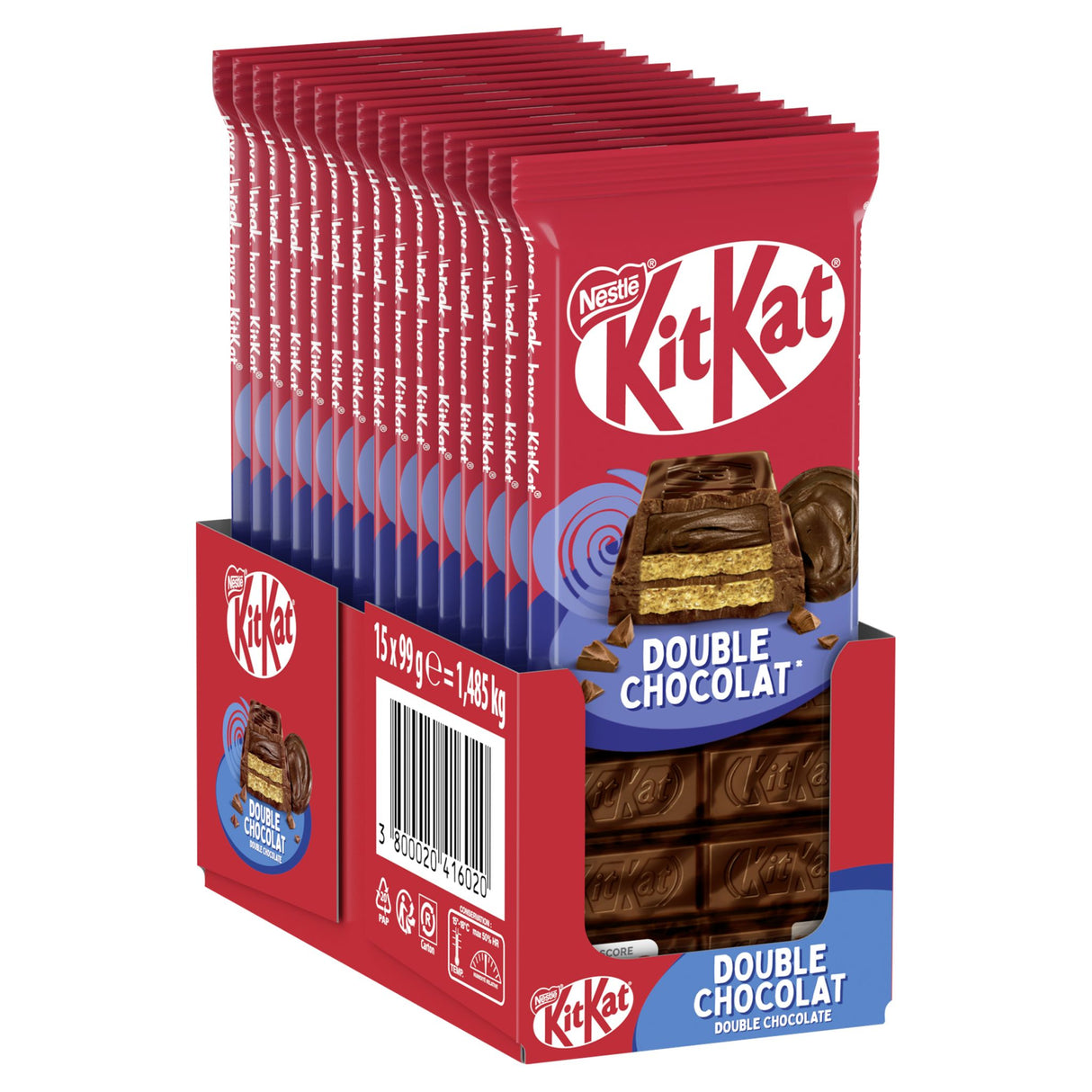 KitKat Tablet Double Chocolate Tafelschokolade