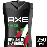AXE Africa Duo Geschenkset für Männer, mit Bodyspray 150ml und Duschgel 250ml
