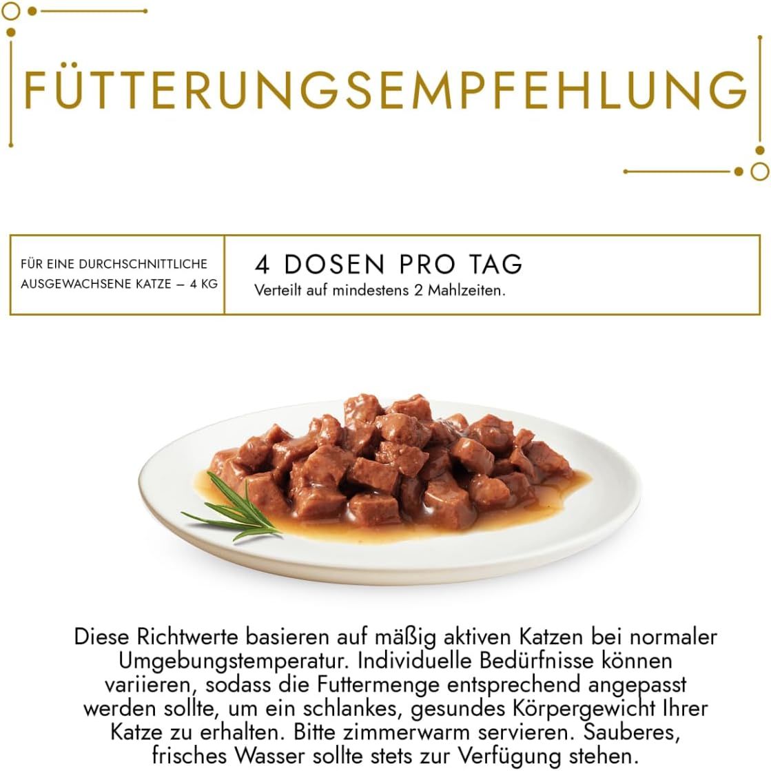 PURINA GOURMET Gold Zarte Häppchen in Sauce Katzenfutter nass, Sorten-Mix 8er Pack