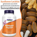 Now Foods Lécithine de tournesol 1 200 mg