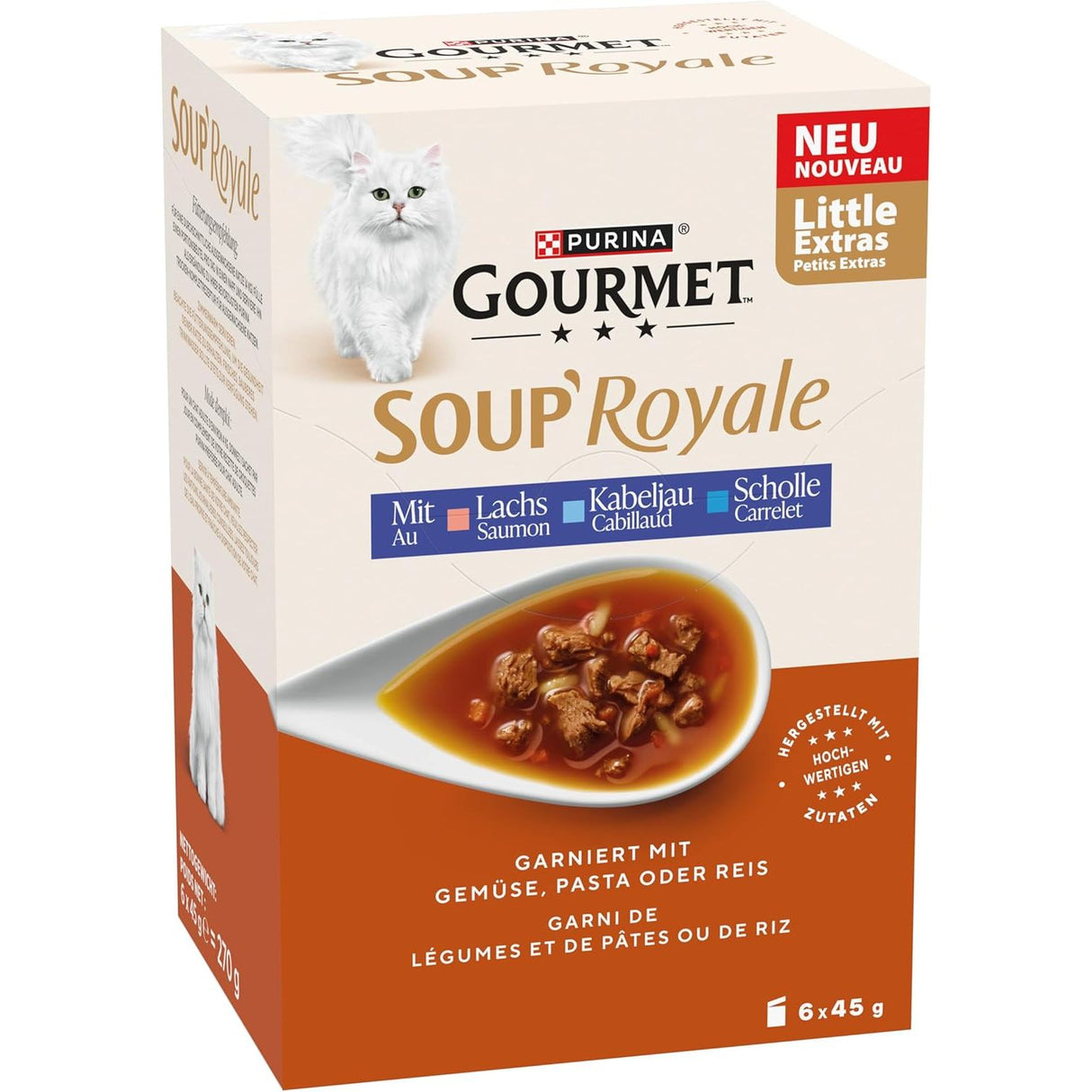 GOURMET Soup Royale Katzensuppe mit Fisch