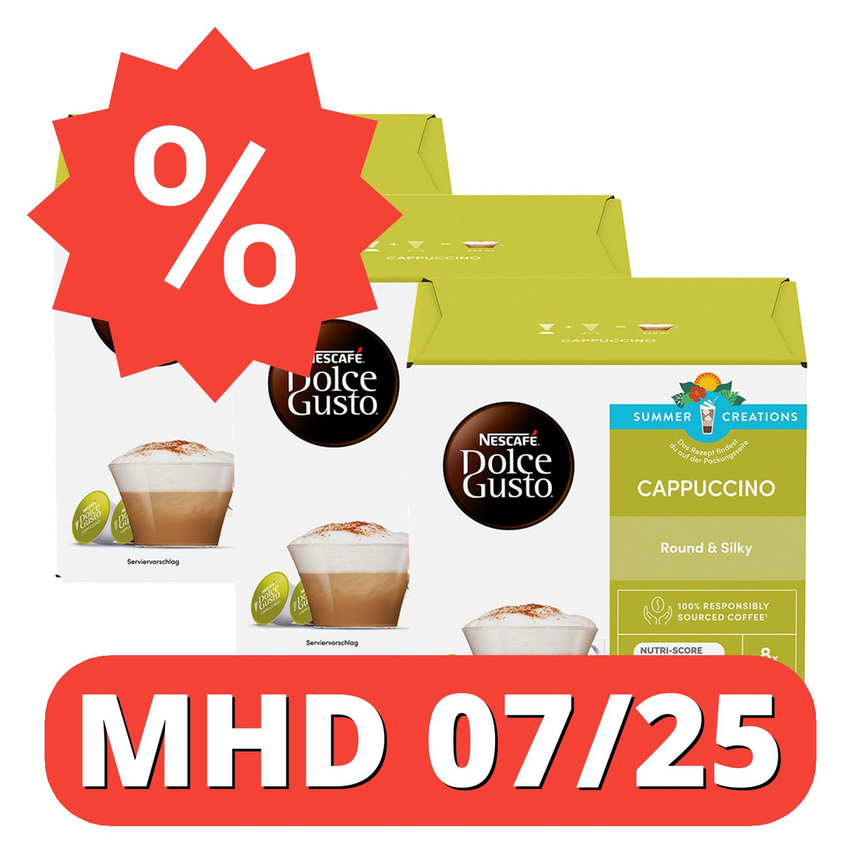Nescafé Dolce Gusto Cappuccino [MHD 07/25]