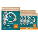 PURINA ONE BIFENSIS Adult Katzenfutter trocken, reich an Huhn