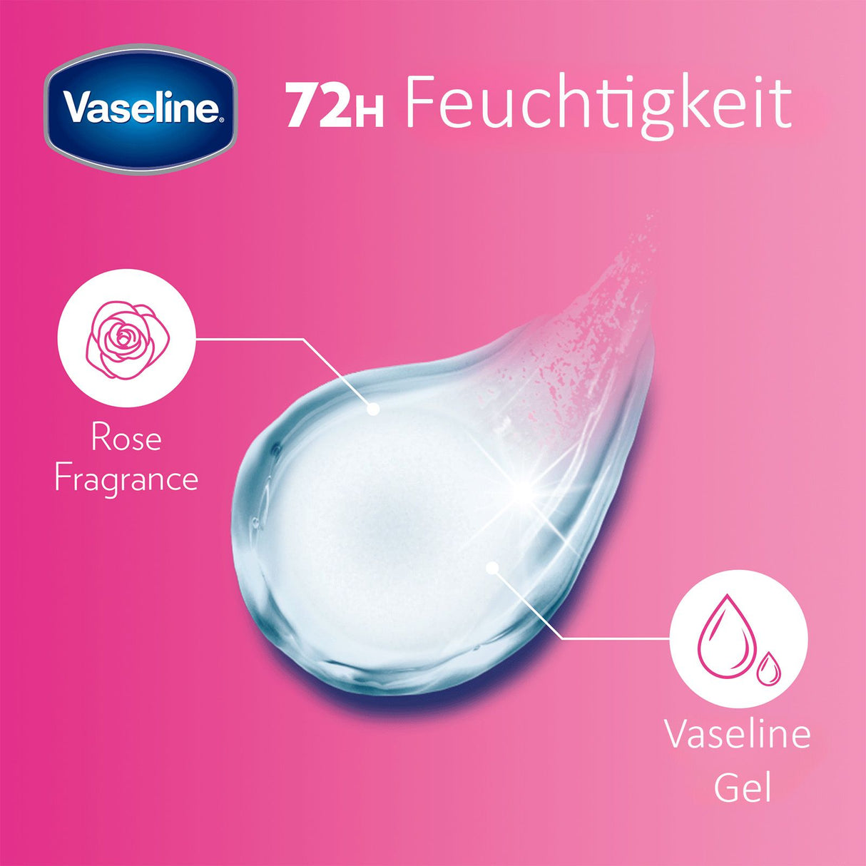 Vaseline Lip Therapy Rosy | Pflegender Lippenbalsam für optimale Feuchtigkeit | Doppelpack