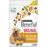 BENEFUL Original mit Huhn und Süßkartoffel Hundetrockenfutter 1,4kg Beutel [MHD 05/25]