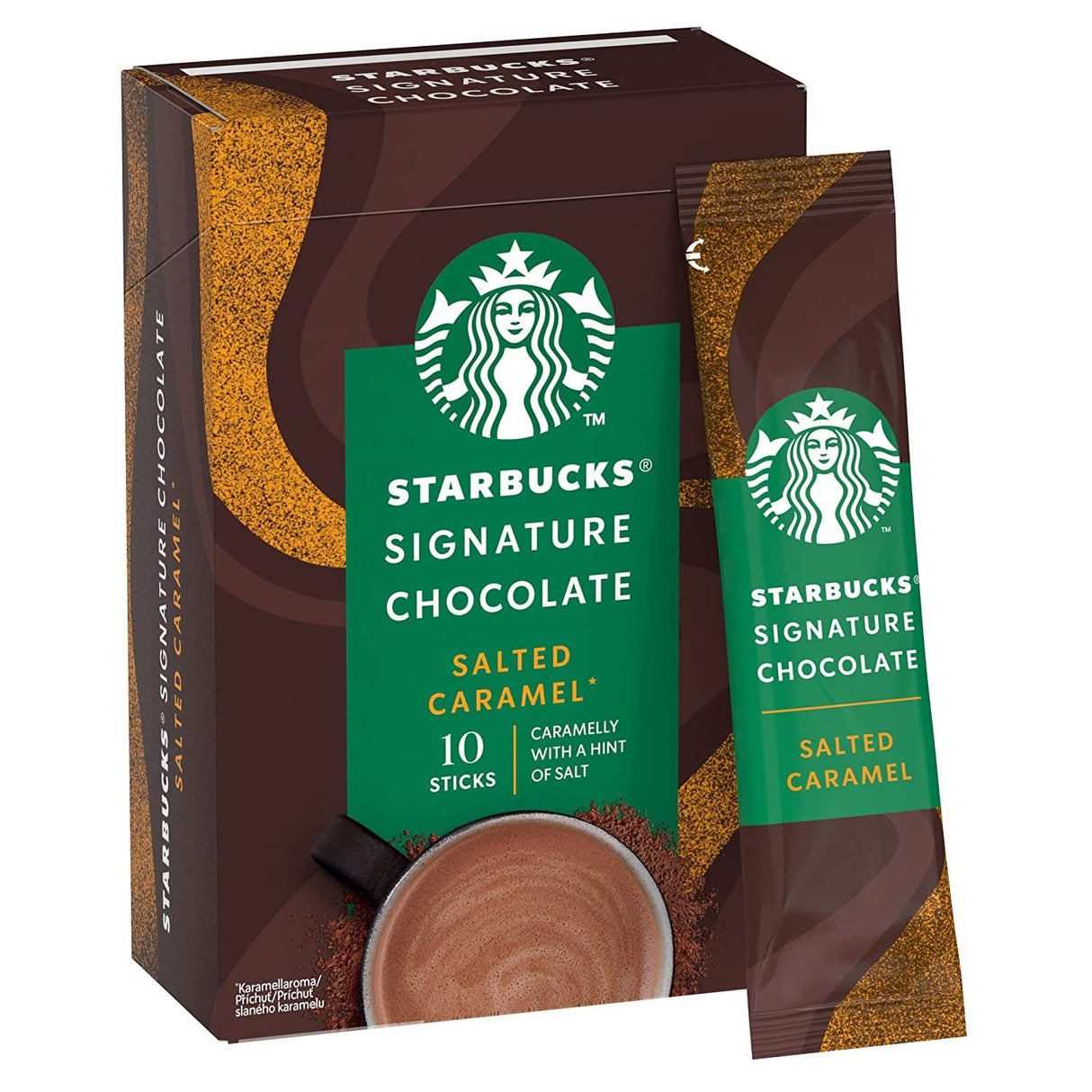 STARBUCKS Signature Chocolate Salted Caramel Sticks [MHD 08/25]
