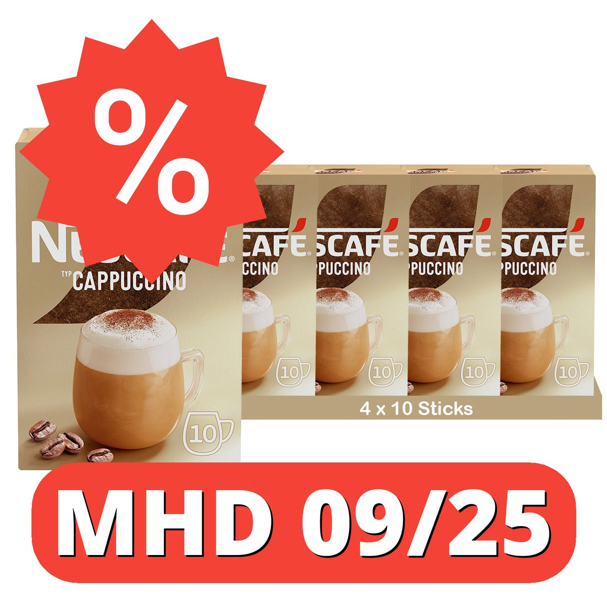 NESCAFÉ Gold Typ Cappuccino Cremig Zart  [MHD 09/25]