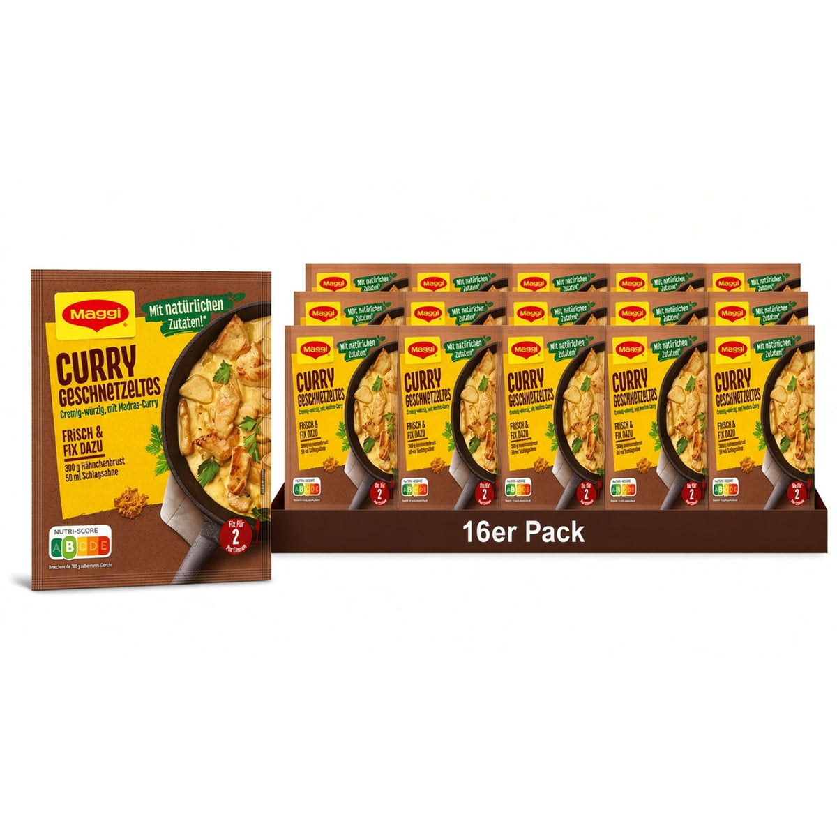 MAGGI FIX Curry Geschnetzeltes