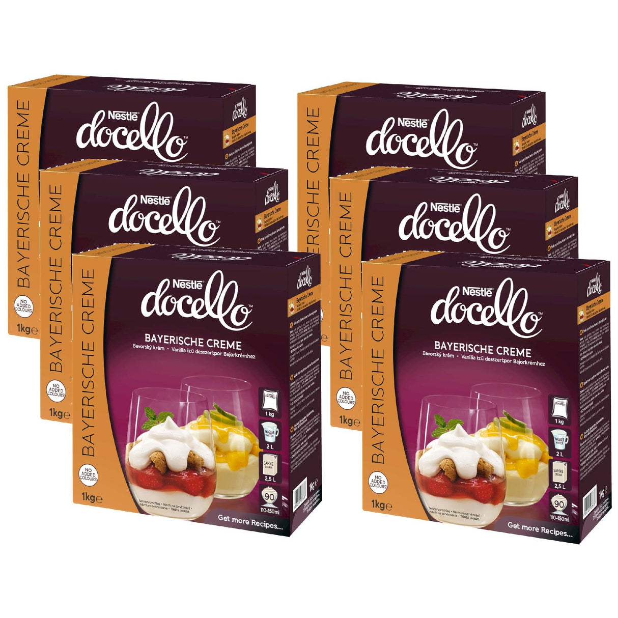 NESTLÉ DOCELLO Poudre pour dessert à la crème bavaroise