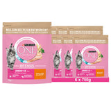 PURINA ONE BIFENSIS JUNIOR 1-12 Alimentation sèche pour chatons, riche en poulet