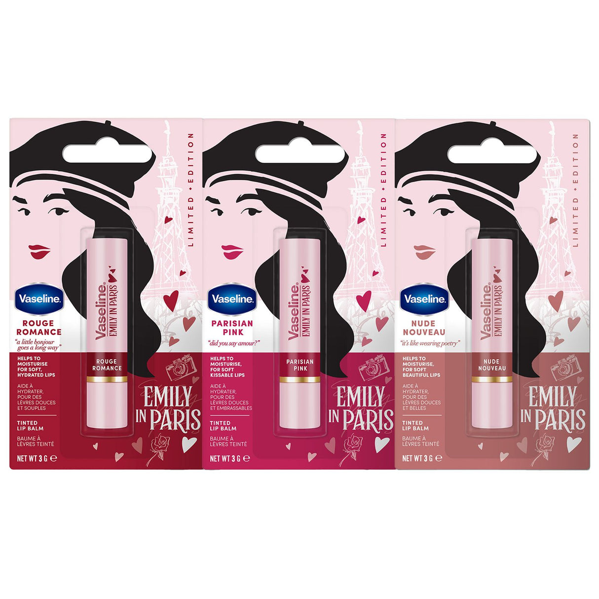 Vaseline x Emily in Paris